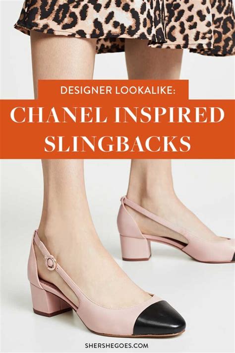 chanel slingback replica uk|Chanel suspenders dupe.